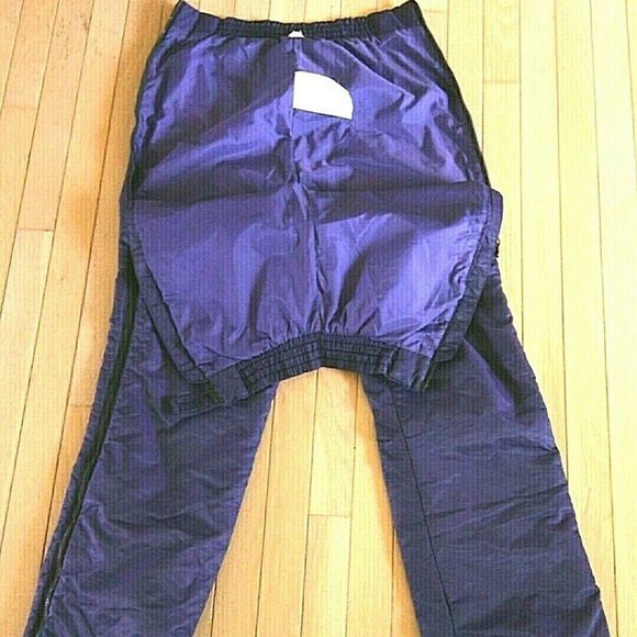 Women's Ski Pants Winter Snow Size 12 Lined Insulated Stretch Mobius Purple Zip - Picture 2 of 16